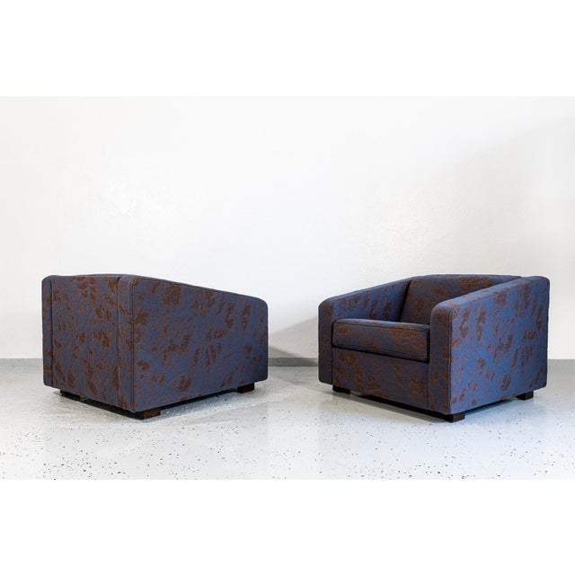 Vintage Geometric Armchairs from ZFM, Poland, 1970s, Set of 2 For Sale - Image 10 of 16