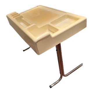 1970’s Molded Plastic Modern Desk For Sale