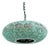 Balinese Boho Verdigris Copper Utan Pendant Light Small For Sale