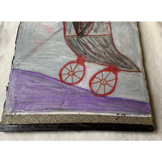 French Anthropomorphic Art, Drawing on Paper For Sale - Image 6 of 9