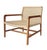 Modern Artesia Porto Wood Framed Patio Occasional Chair For Sale - Image 3 of 9