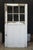 Antique Oak 6 Pane Barn Door Farmhouse Rustic Reclaimed Salvage 48" X 94 For Sale - Image 10 of 12