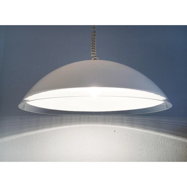 Guzzini Vintage Postmodern Italian Model Bella di Notte Pendant Lamp by Franco Bresciani for iGuzzini, 1970s For Sale - Image 4 of 18