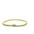 Jean Vitau Tsavorite 18k Yellow Gold Tennis Bracelet For Sale - Image 4 of 7