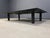 Boho Chic Belgian Ebonized Wenge and Bamboo Coffee Table by Axel Vervoord, 1980 For Sale - Image 3 of 11