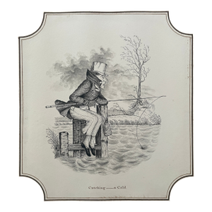 19th Century Sporting Art Satirical Cartoon