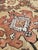 Brown Antique Bakshaish Carpet, Oriental Persian Handmade in Tan Brown, Blue and Red For Sale - Image 8 of 18