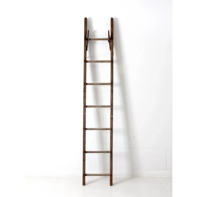 Antique Picking Ladder For Sale - Image 9 of 11