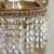 1970s Vintage Brass Ceiling Fixture With Crystal Beads For Sale - Image 5 of 6