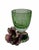 Glass Jay Strongwater Green Glass & Jeweled Enamel Flower Vase For Sale - Image 7 of 7