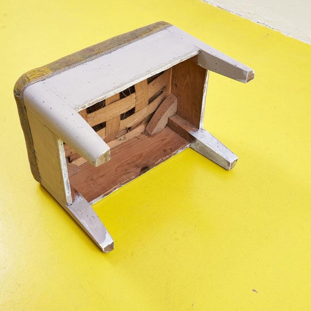 Vintage Ottoman, 1900s For Sale - Image 6 of 7