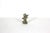 1960s Vintage Brass Hummel Style Figurine Boy Carrying a Sack Vagabond For Sale - Image 5 of 10