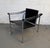 Vintage Le Corbusier Leather "Lc1 Basculant" Sling Chairs for Cassina For Sale - Image 14 of 17