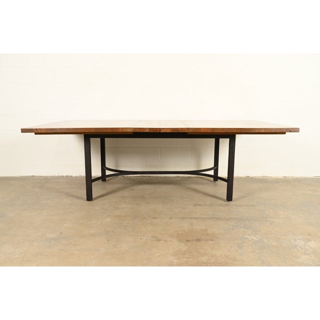 L. & J. G. Stickley Mission Oak Arts & Crafts Extension Dining Table For Sale In South Bend - Image 6 of 17