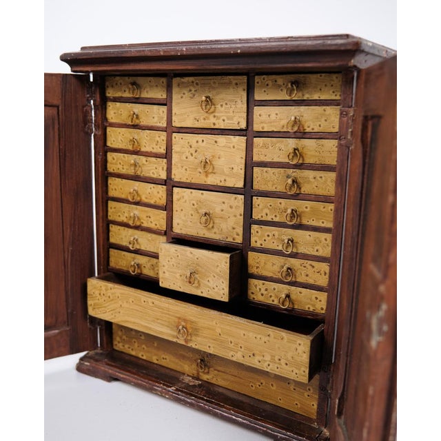 Antique Miniature/Model Furniture in Oak with Hand-Forged Fittings, 1840s For Sale - Image 11 of 12