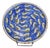 Hand-Painted Ceramic Plate from Shahidi For Sale