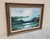 Vintage Mid Century Oil on Canvas Picture Painting Ocean Wave Crashing by Gavin For Sale - Image 4 of 18