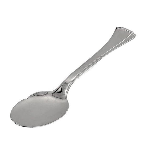 Set of 12 Sambonet (signed on back) French sauce spoons, new in box. 3 boxes of 12 available A French sauce spoon or...