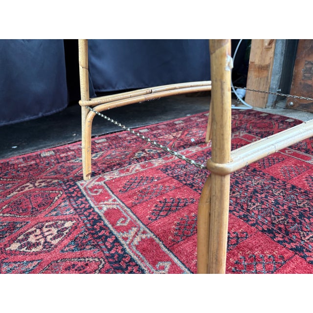 Vintage Rattan Cradle, 1960s For Sale - Image 9 of 15