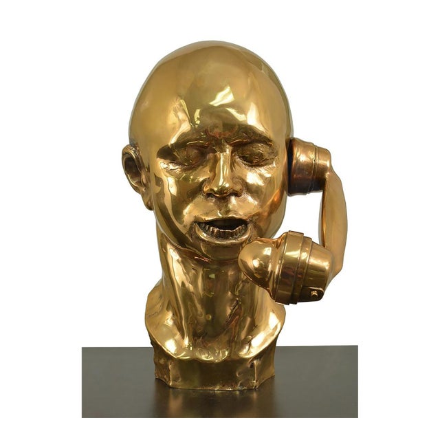 1970s Head of Francis Bacon, Clive Barker For Sale