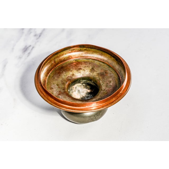 Nice Antique Golf Trophy Copper Metal Humidor Lidded Jar Canister Sports Home Decor For Sale - Image 10 of 12
