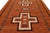 Native American Handmade Modern Navajo Style Wool Rug - Terracotta & Earth Tones - 9x12 For Sale - Image 3 of 11