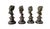 Bronze Female Allegorical Busts on Marble Plinths, Set of Four For Sale - Image 4 of 9