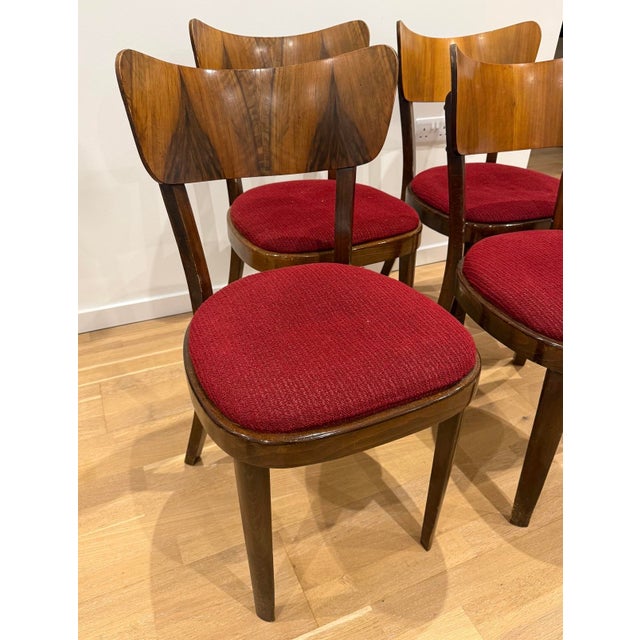 Mid-Century Dining Chairs from Tatra, 1980s, Set of 4, in Worn conditions. Designed 1980 to 1989
