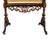 Victorian Victorian Barley Twist Rosewood Bead Embroidered Peacock Fireplace Screen C1870 For Sale - Image 3 of 11