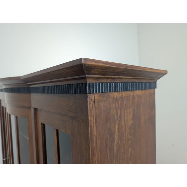 Oak Showcase Cabinet with Extension, 1890s For Sale - Image 6 of 18