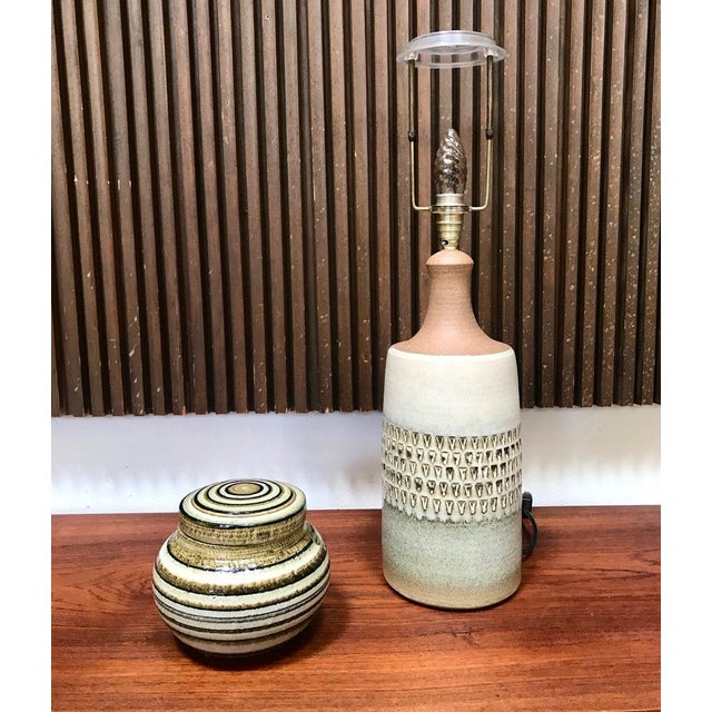 Ceramic Table Lamp from Søholm Stoneware, 1960s For Sale - Image 15 of 18