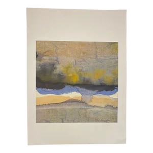 Late 20th Century Watercolor Painting by John Kokkinos