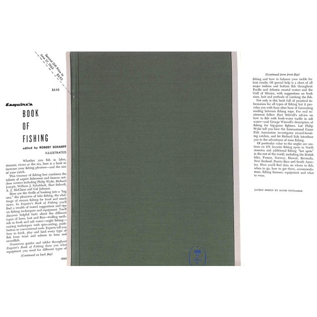Traditional "Esquire's Book of Fishing" 1963 Scharff, Robert For Sale - Image 3 of 11