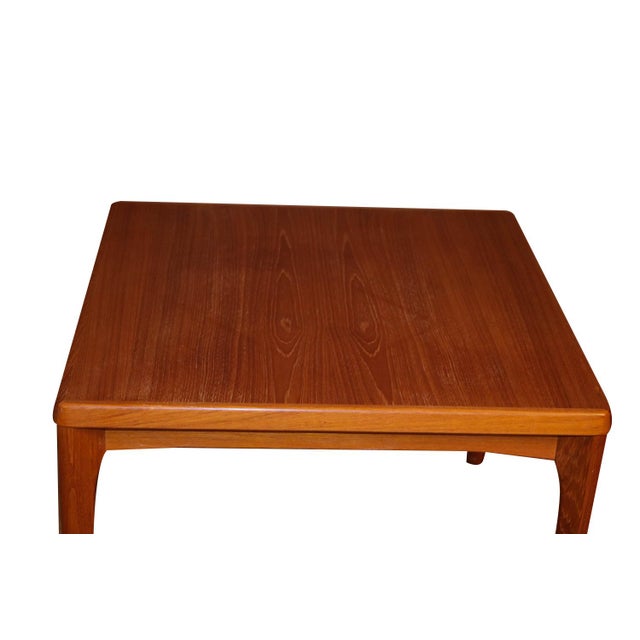 Brown Mid Century Vejle Stole Mobelfabrik Danish Side Table For Sale - Image 8 of 11