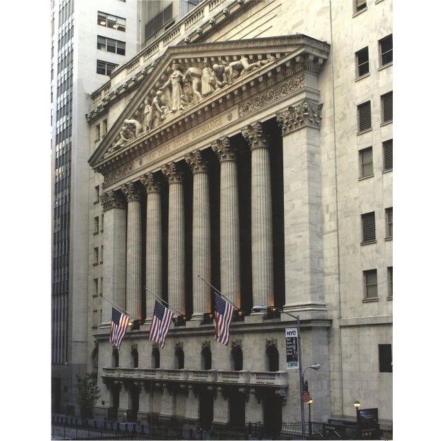 Artist: Unknown Title: New York Stock Exchange Year: Unknown Signed: No Medium: Giclee Paper Size: 19 x 13 inches ( 48.26...