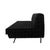1950s Mid-Century Italian Sofa Bed in Textured Black Velvet, Italy, 1950s For Sale - Image 5 of 10