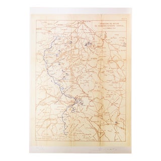 Bettino Craxi, The State of Forces Opposed in Tunisia, Photolithograph, 1997 For Sale
