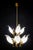 Murano Glass and Brass Chandelier by Franco Luce for Seguso, 1970s For Sale - Image 13 of 18