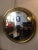 Narcisso Wall Mirror with Brass Frame attributed to Sergio Mazza for Artemide For Sale - Image 5 of 5