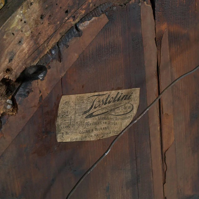 Gold 19th-Century Empire Mirror by Testolini & Salviati For Sale - Image 8 of 10