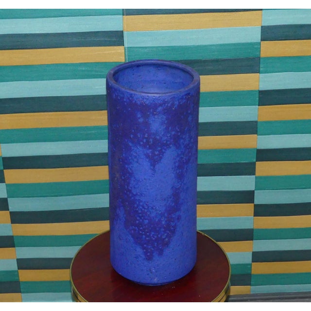 Great decoration! Beautiful, heavy 1970s floor vase Unmarked - but based on the shape, color, and material, it should be a...