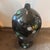 1960s Gio Ponti Style Mid-Century Modern Hand Painted Ceramic Vase For Sale - Image 9 of 11