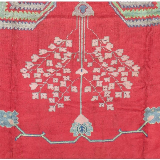 Antique Donegal Rug 11'9" X 15'0" For Sale - Image 4 of 6