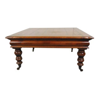 Baker Milling Road Regency Style Cherry Coffee Table For Sale