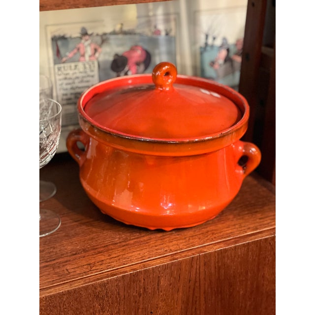 Roger Capron Vintage Ceramic Soup Tureen by Roger Capron for Vallauris, 1960s For Sale - Image 4 of 12