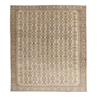 Antique Persian Malayer Rug, 10'09 X 12'02 For Sale