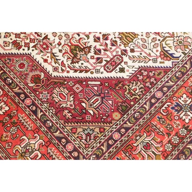 Middle Eastern Hand-Knotted Tabriz Rug For Sale - Image 6 of 11