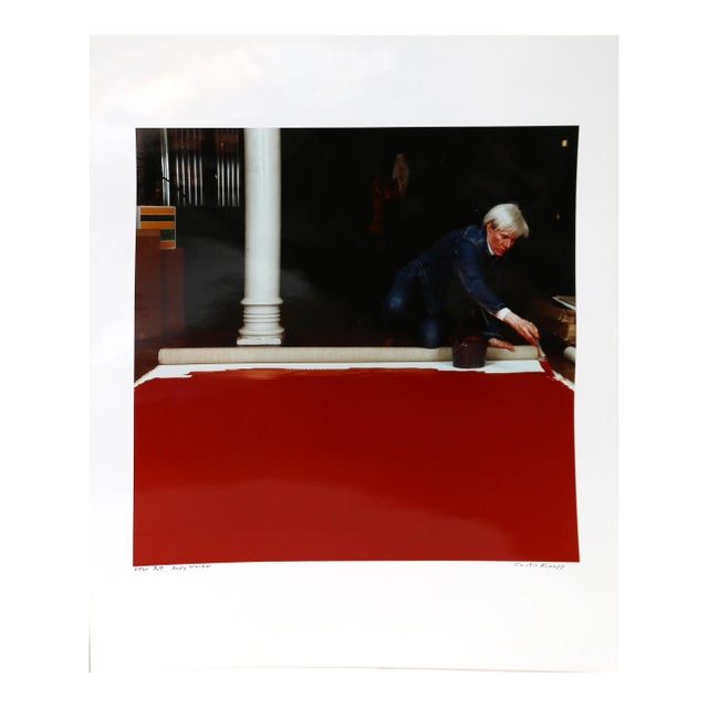 1980s Andy Warhol Red Series IV For Sale