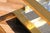 Vintage 1970s Hollywood Regency Brass Lucite & Glass Two-Tier Coffee Table For Sale - Image 4 of 18