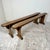 Antique French Fruitwood Benches, 1890s, Set of 2 For Sale - Image 5 of 11